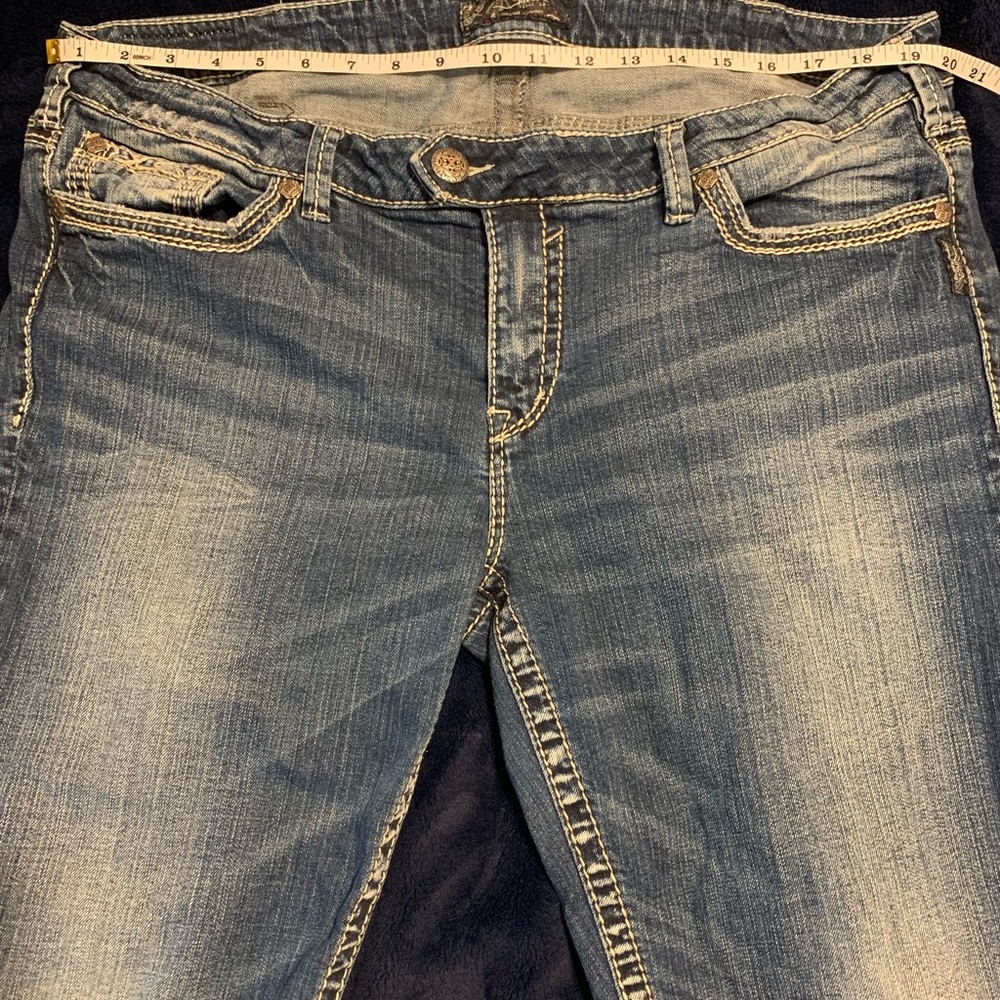 Silver Jeans Cropped Sz 20